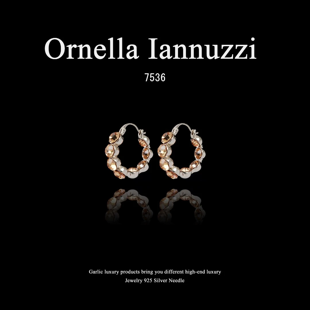 镀K金 Ornella Iannuzzi耳饰~7536