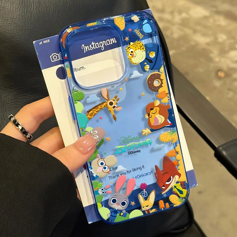 迪士尼动物城适用iPhone16苹果14_15PROMAX软胶13手机壳12防摔11X