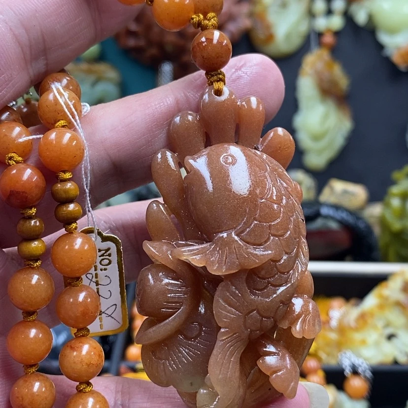 【闪购商品】蛇纹石玉吊坠未镶嵌