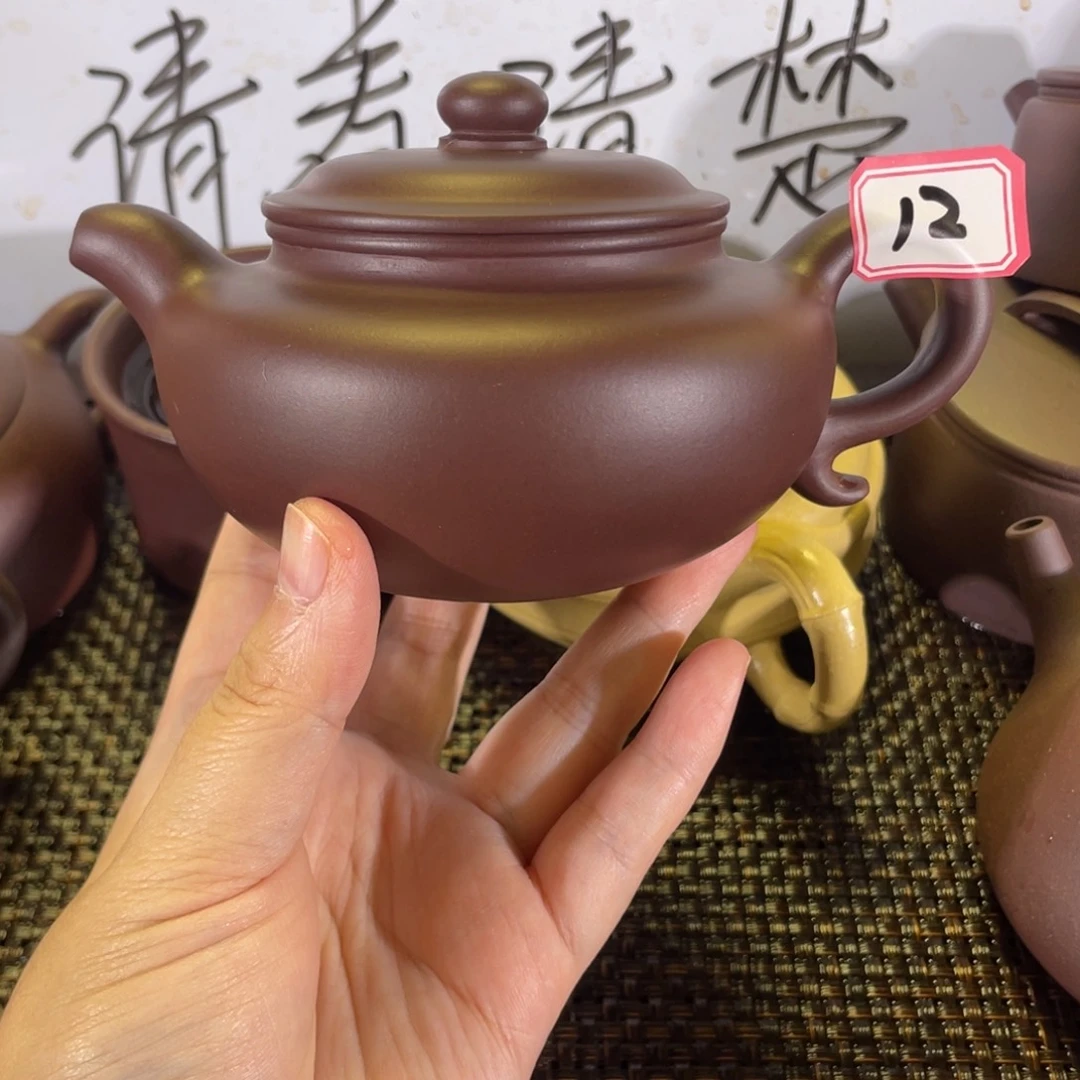 胡***语茶壶紫砂仿古微瑕