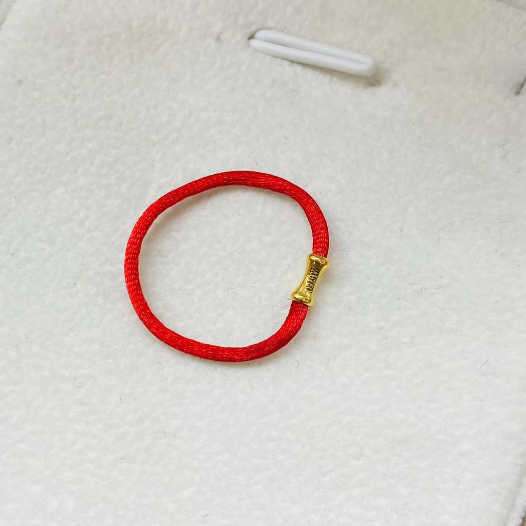 君城汇珠宝18K金竹节配件JYX