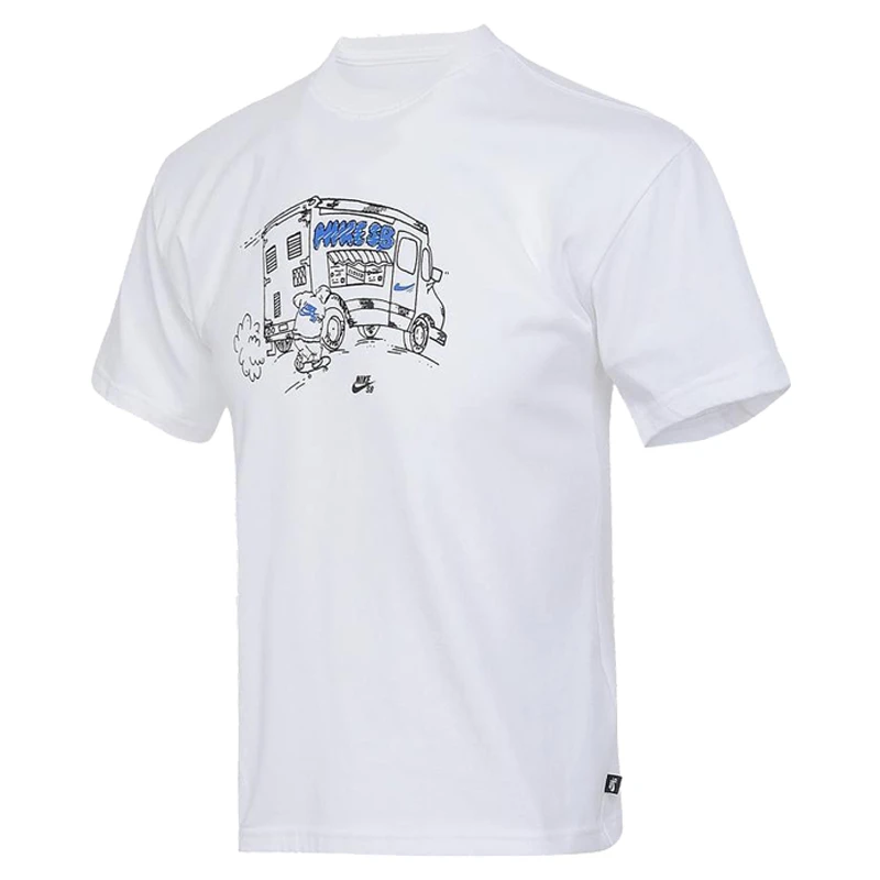 【滔搏联动】Nike耐克大童KNKSBTEE针织无领短T恤HQ3226-100