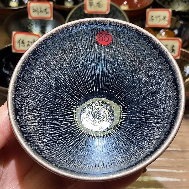 茶盏杨飞银毫纯手工