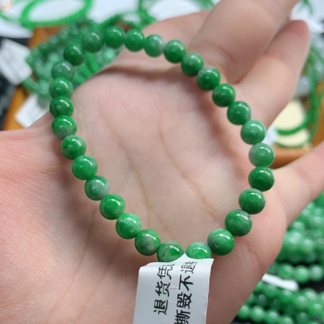 翡翠未镶嵌手链翡翠