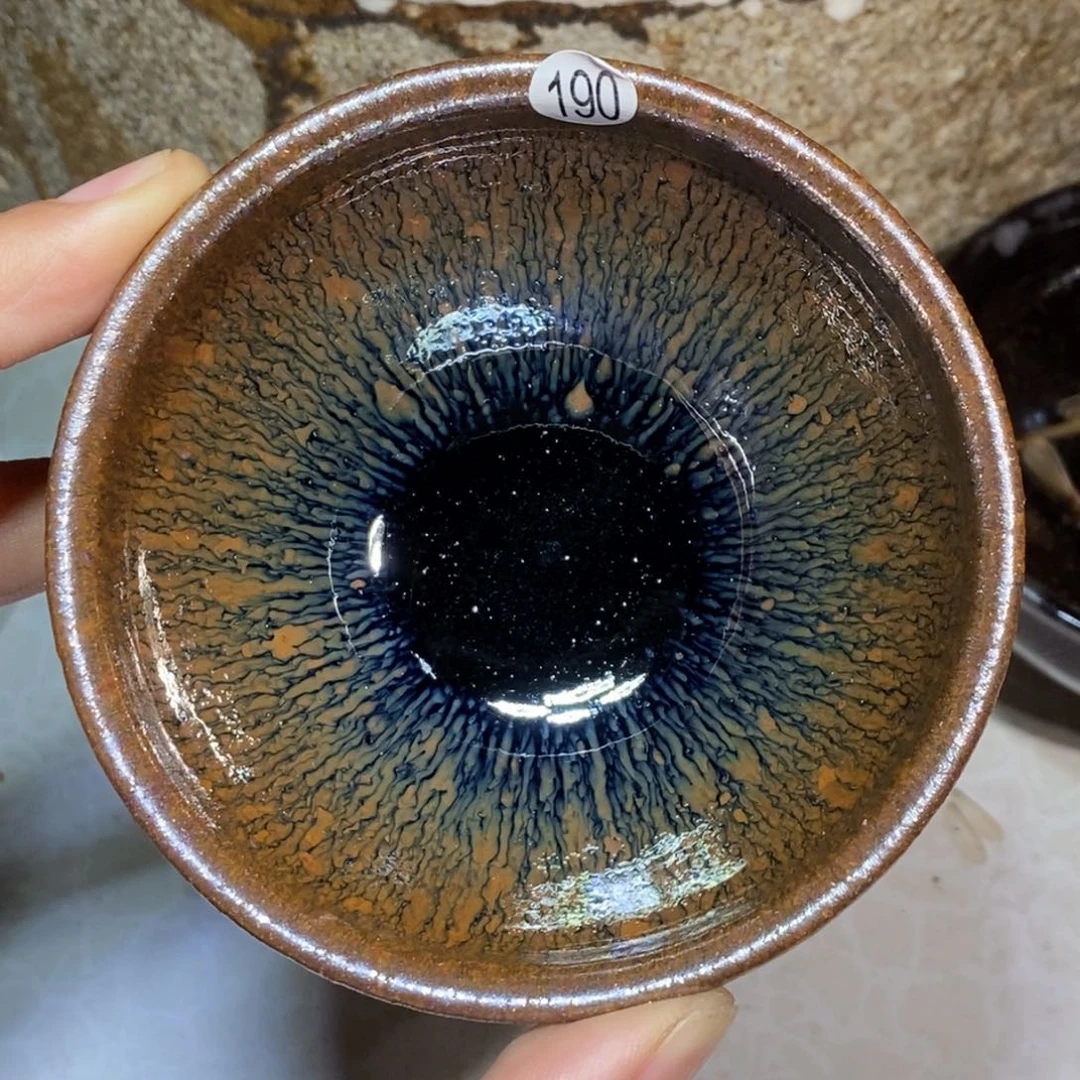 茶盏龙窑柴烧建盏190