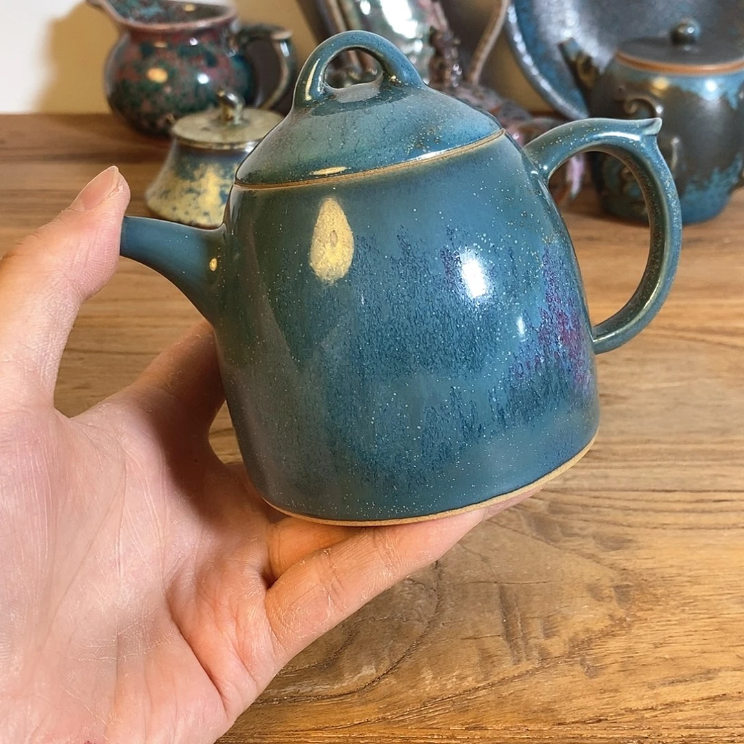 晨***意神垕钧瓷茶壶6666