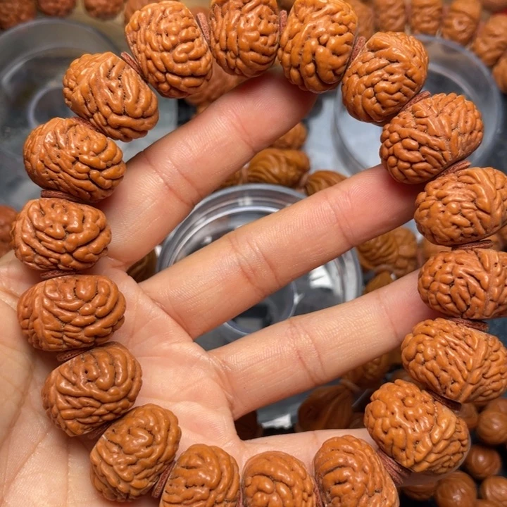 桃核手串龙纹桃核11