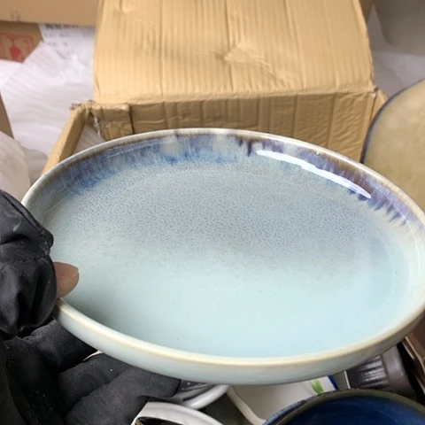 盘陶瓷制品满25拼单发货默认微瑕