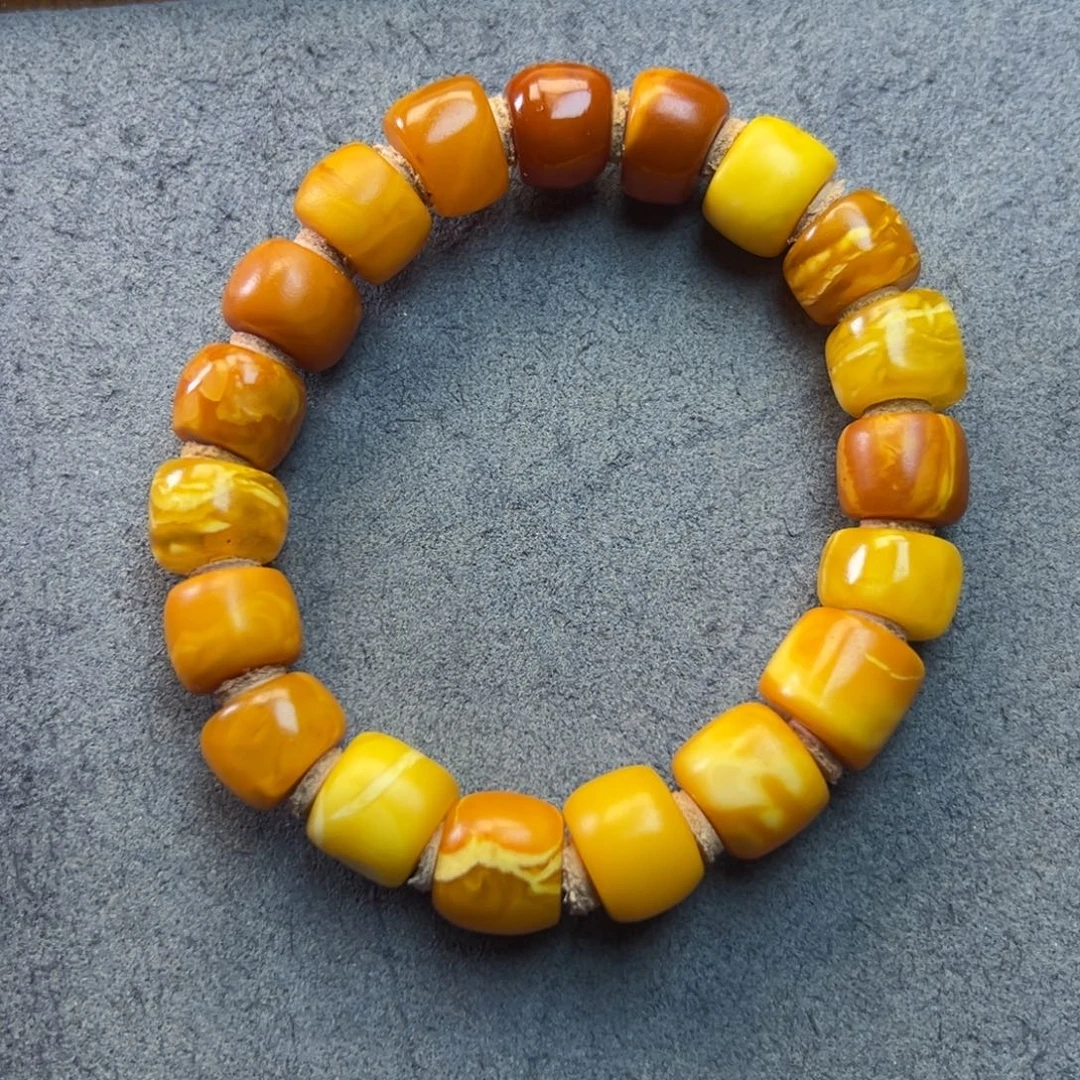 蜜蜡未镶嵌吊坠(不含链)