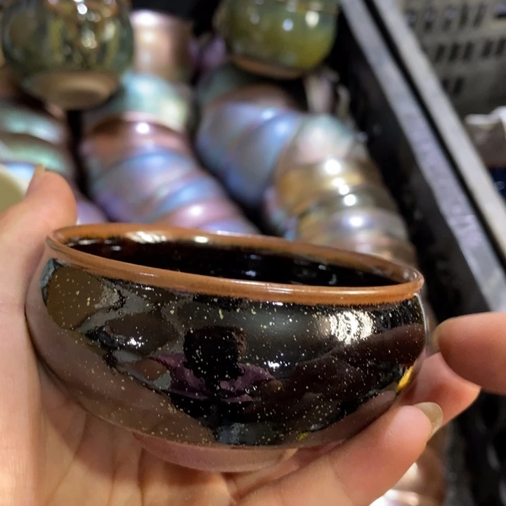 某***某茶盏建阳建盏微瑕香炉