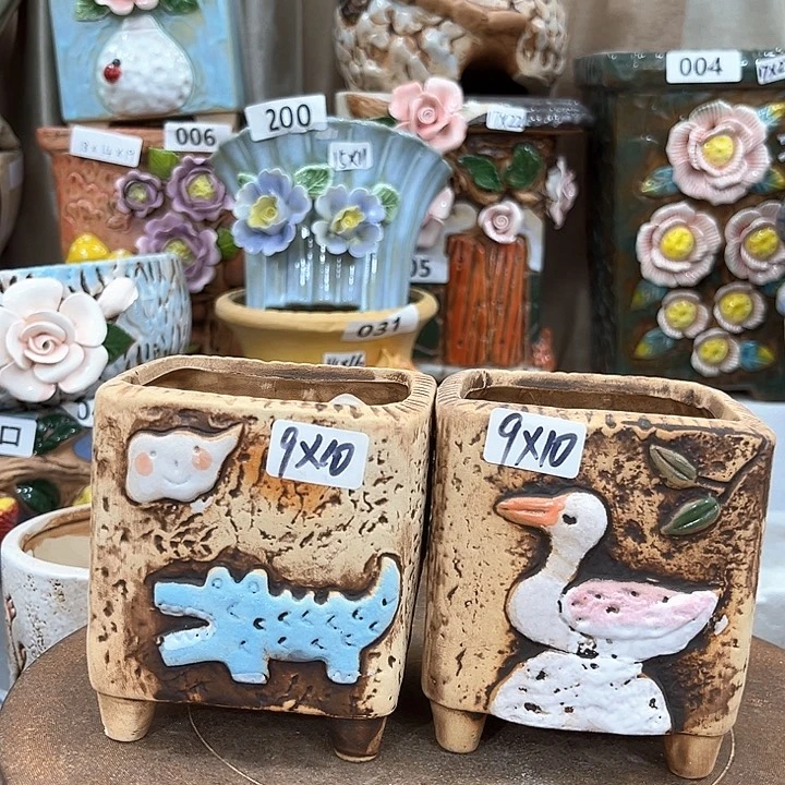 红陶粗陶花盆粗陶花盆