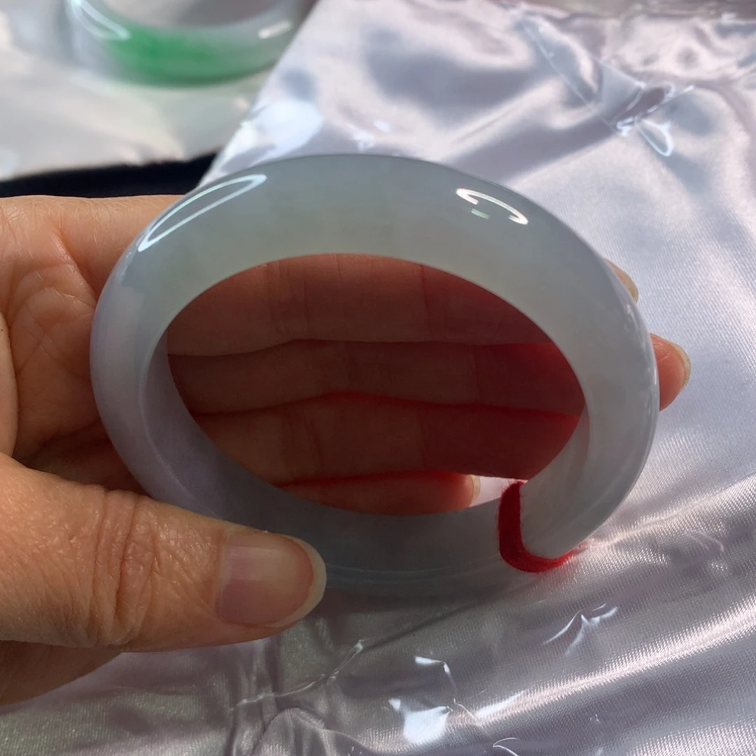 翡翠未镶嵌手镯翡翠手镯53.6