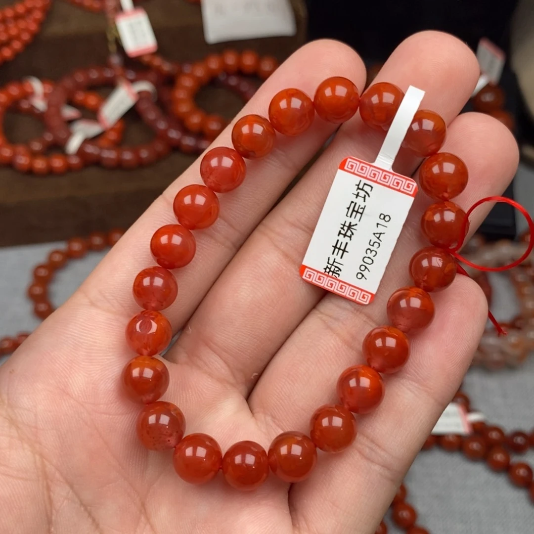 未镶嵌手串南红玛瑙8mm