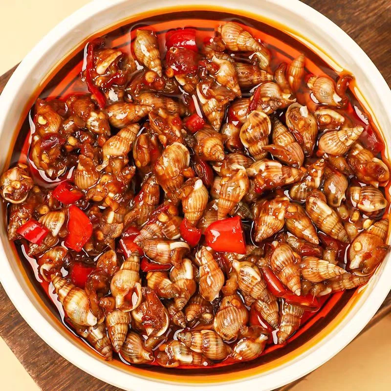 香辣海锥海瓜子网红零食即食海鲜新鲜制作海鲜海螺下酒菜东港特产
