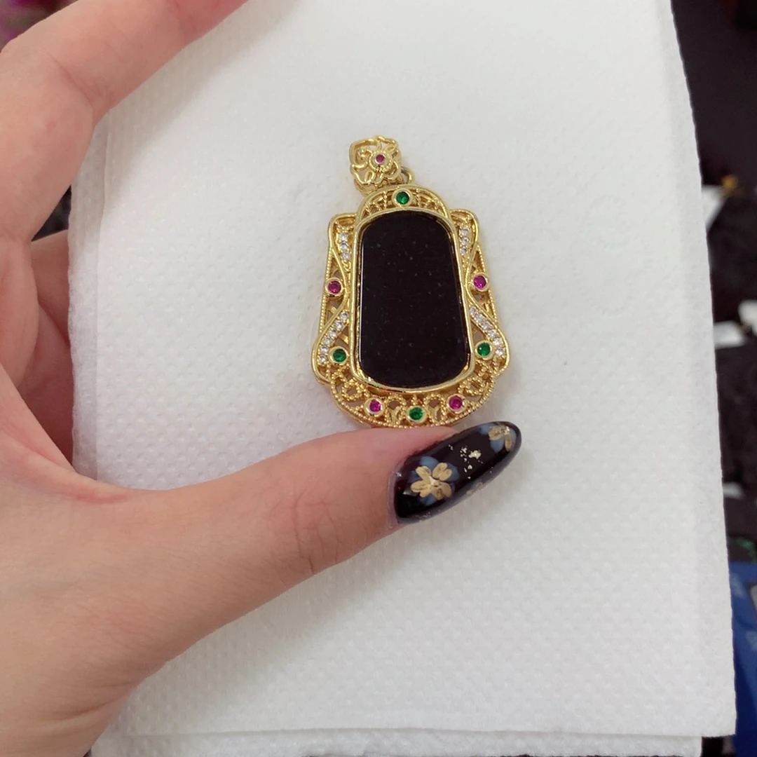 天然a货钢琴黑挂件