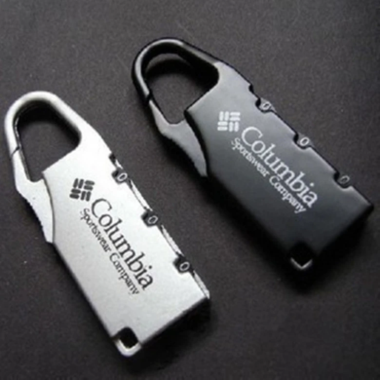 锌合金密码锁防盗迷你挂锁行李箱包摄影包小锁出国旅游用