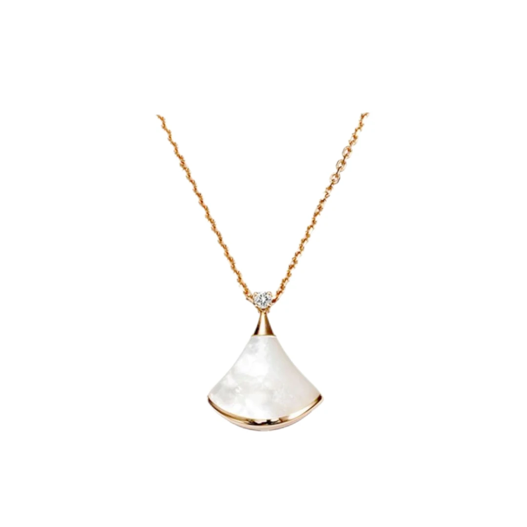 95新 宝格丽 安洁利严选扇子系列/SK0130052 项链