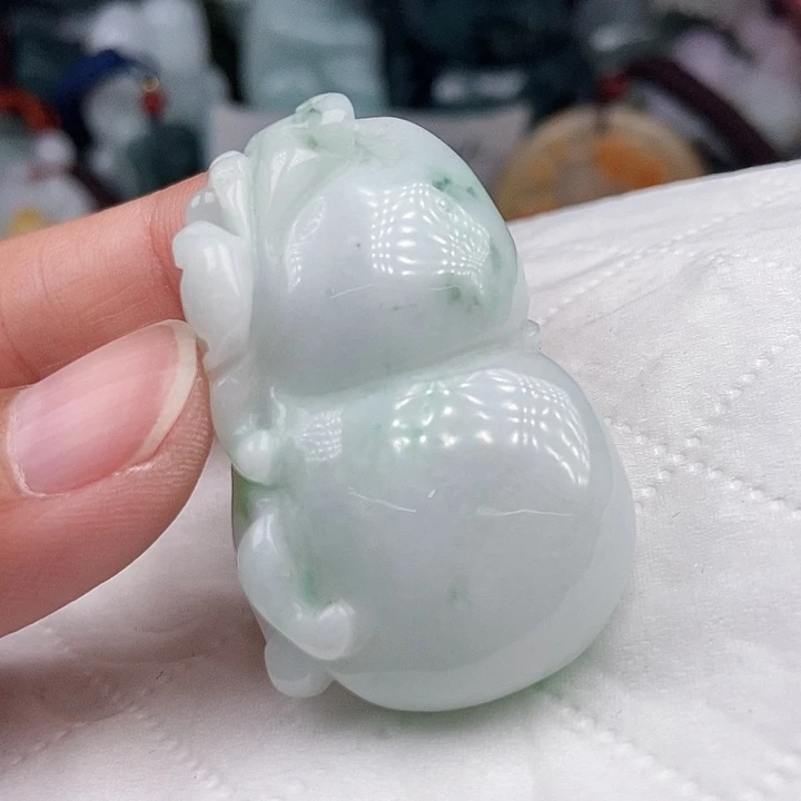 未镶嵌挂件翡翠翡翠