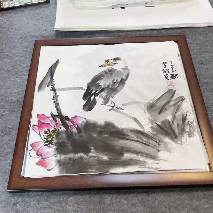 国画张圣敏先生纯手绘作品