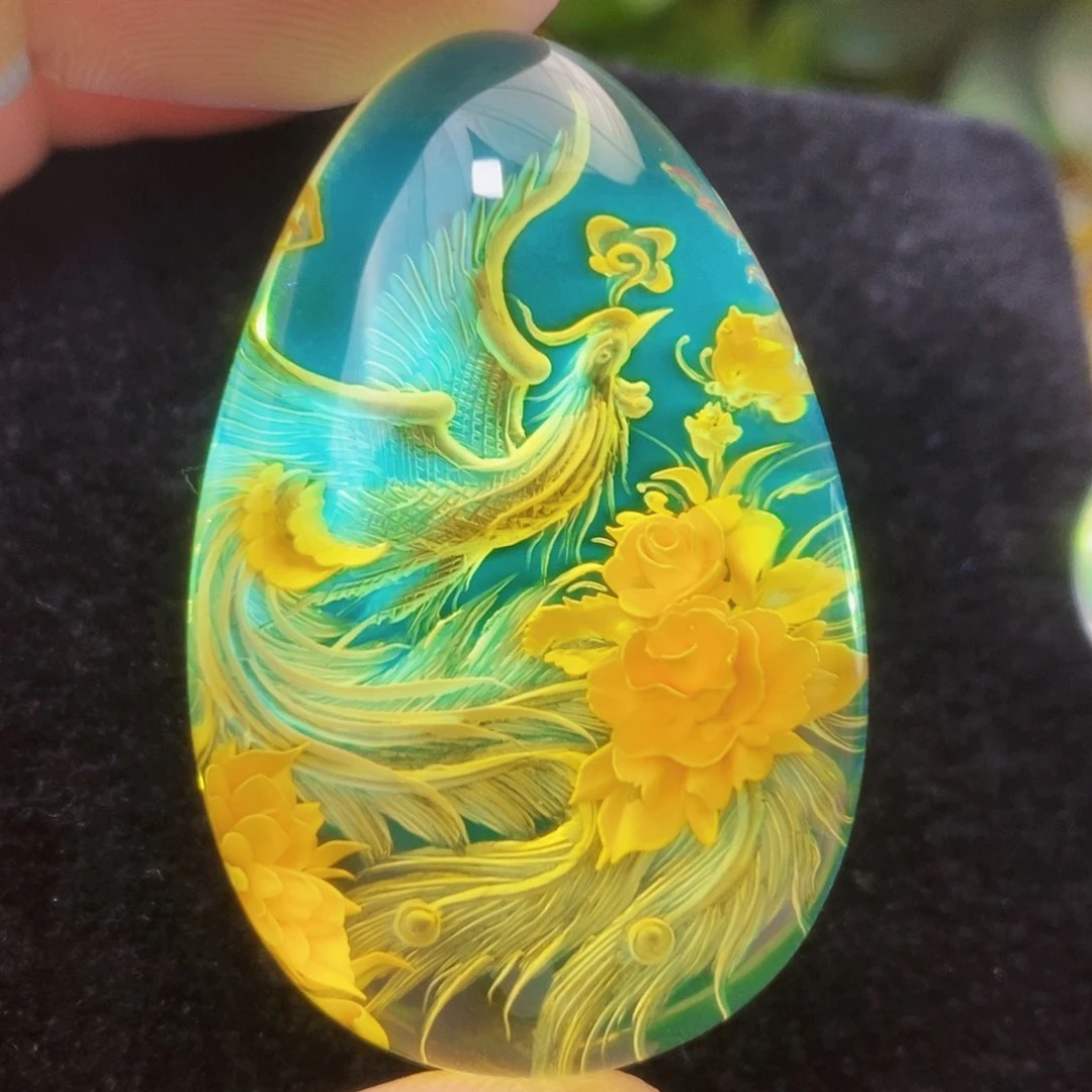【闪购商品】金珀吊坠(不含链)未镶嵌