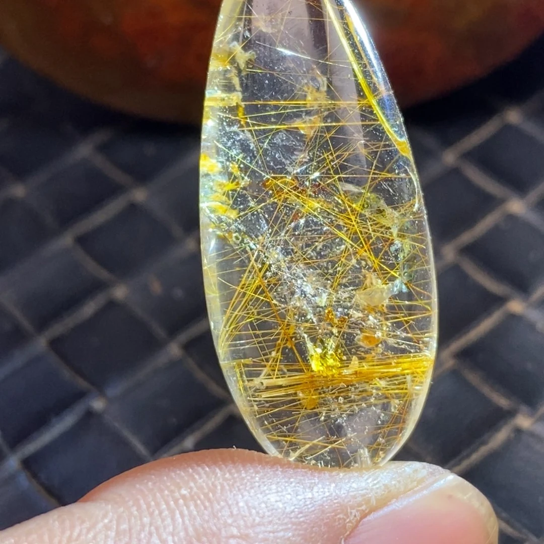 水晶颈饰未镶嵌发****茶