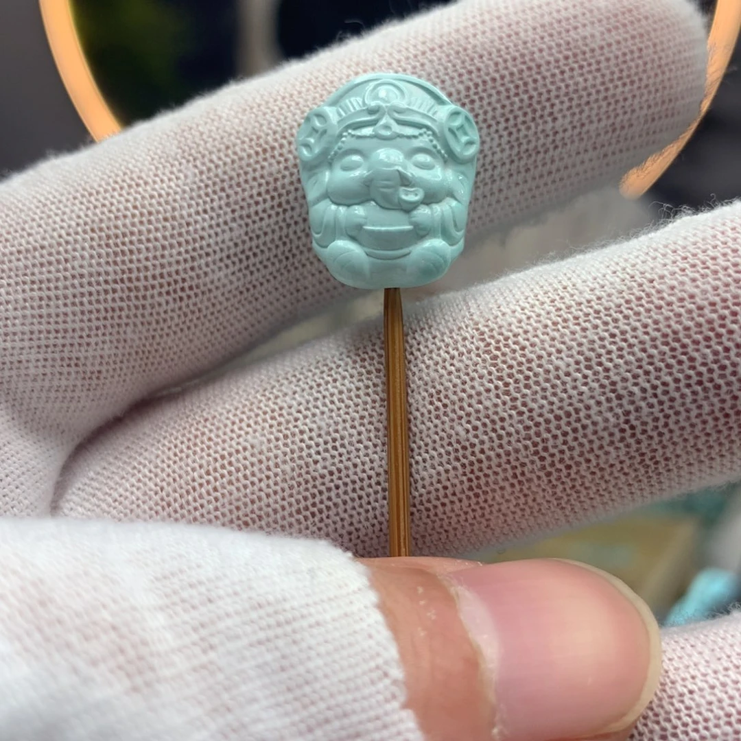 绿松石挂件未镶嵌