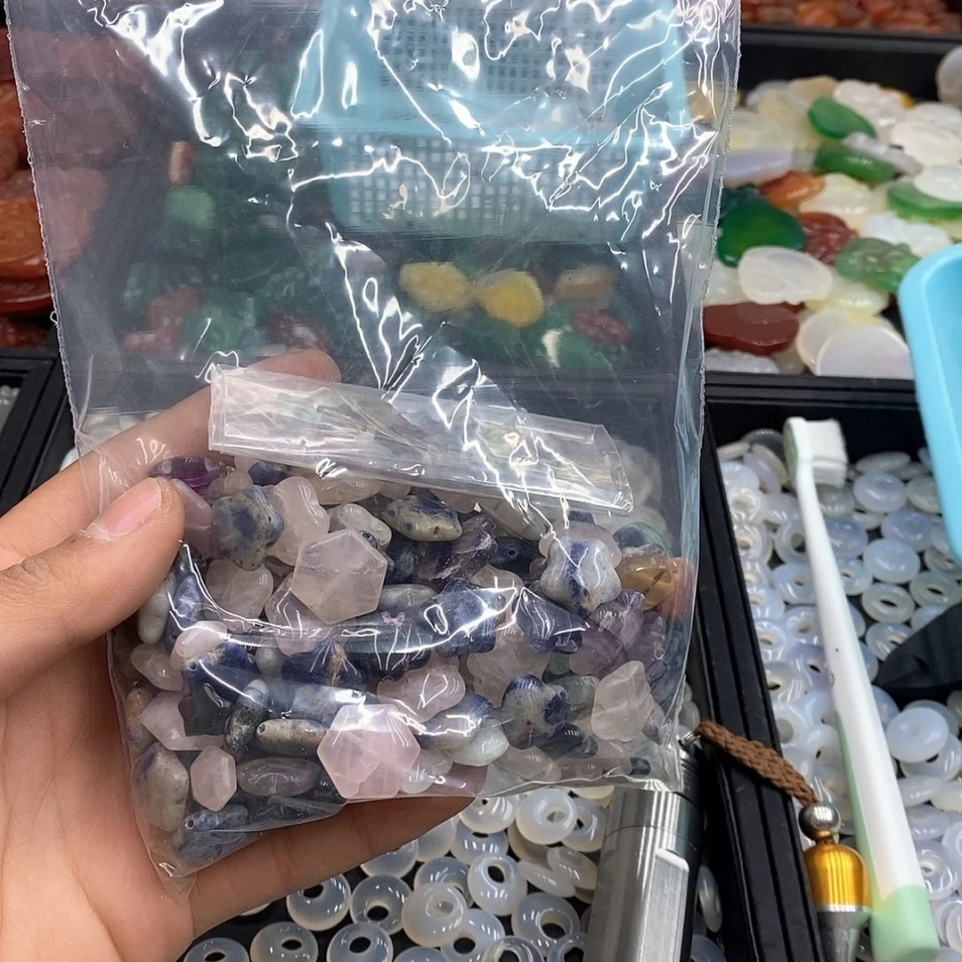 玛瑙/玉髓珠宝半成品合金瑾****中