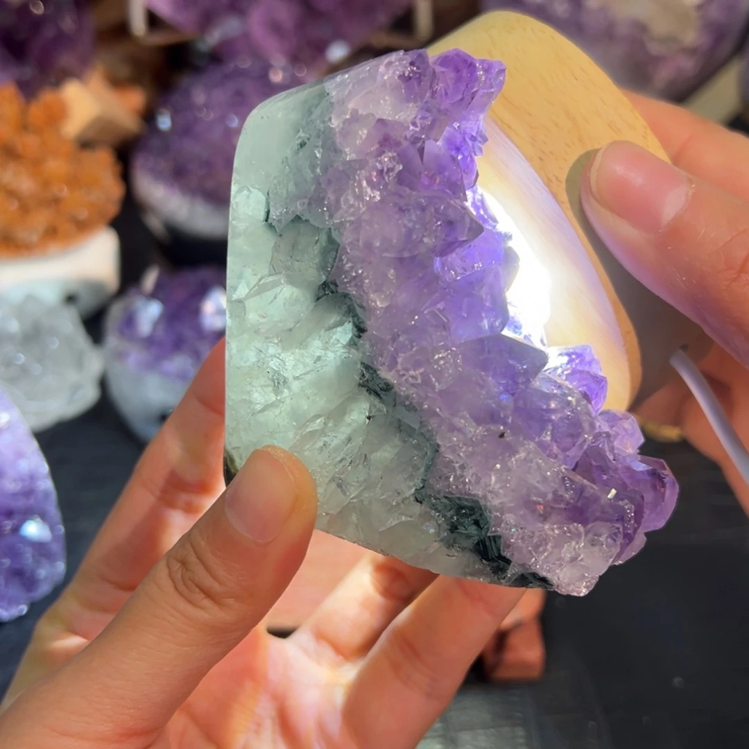 珠宝半成品紫晶未镶嵌19