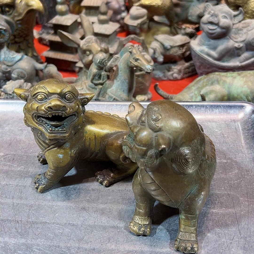 用****7黄铜材质文房摆件