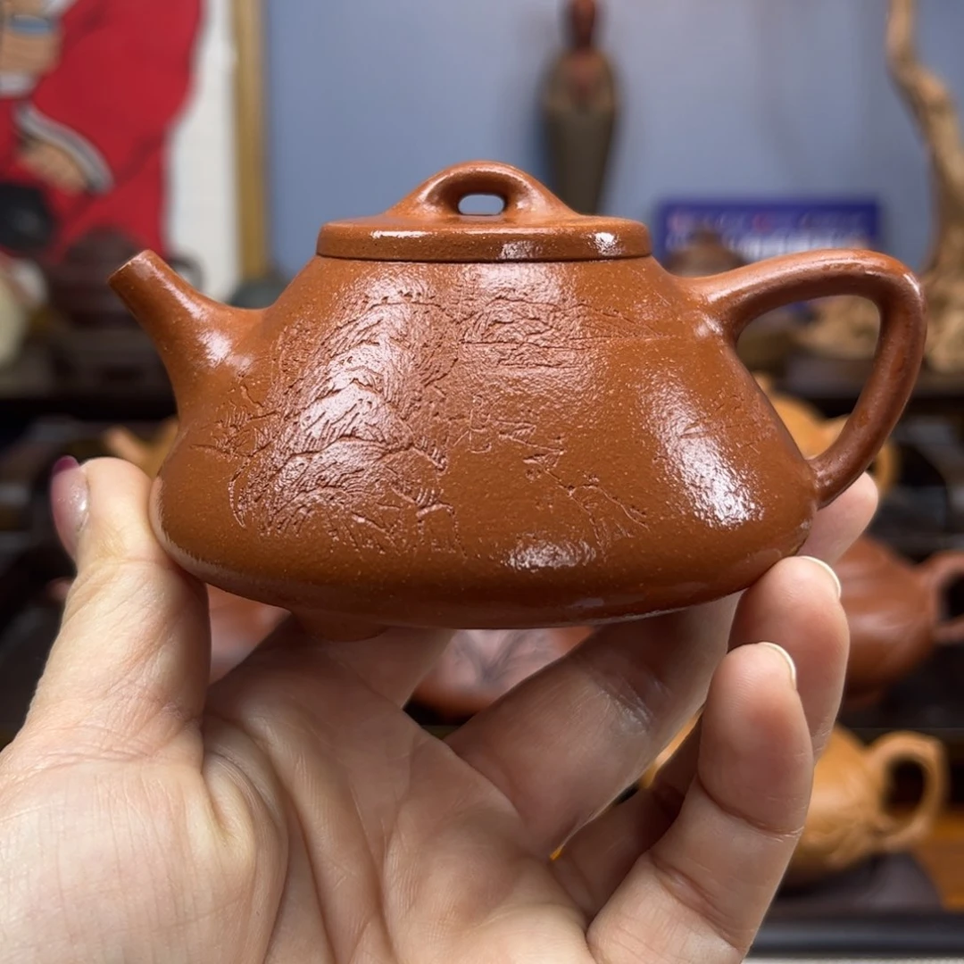 紫砂茶具半手工制作