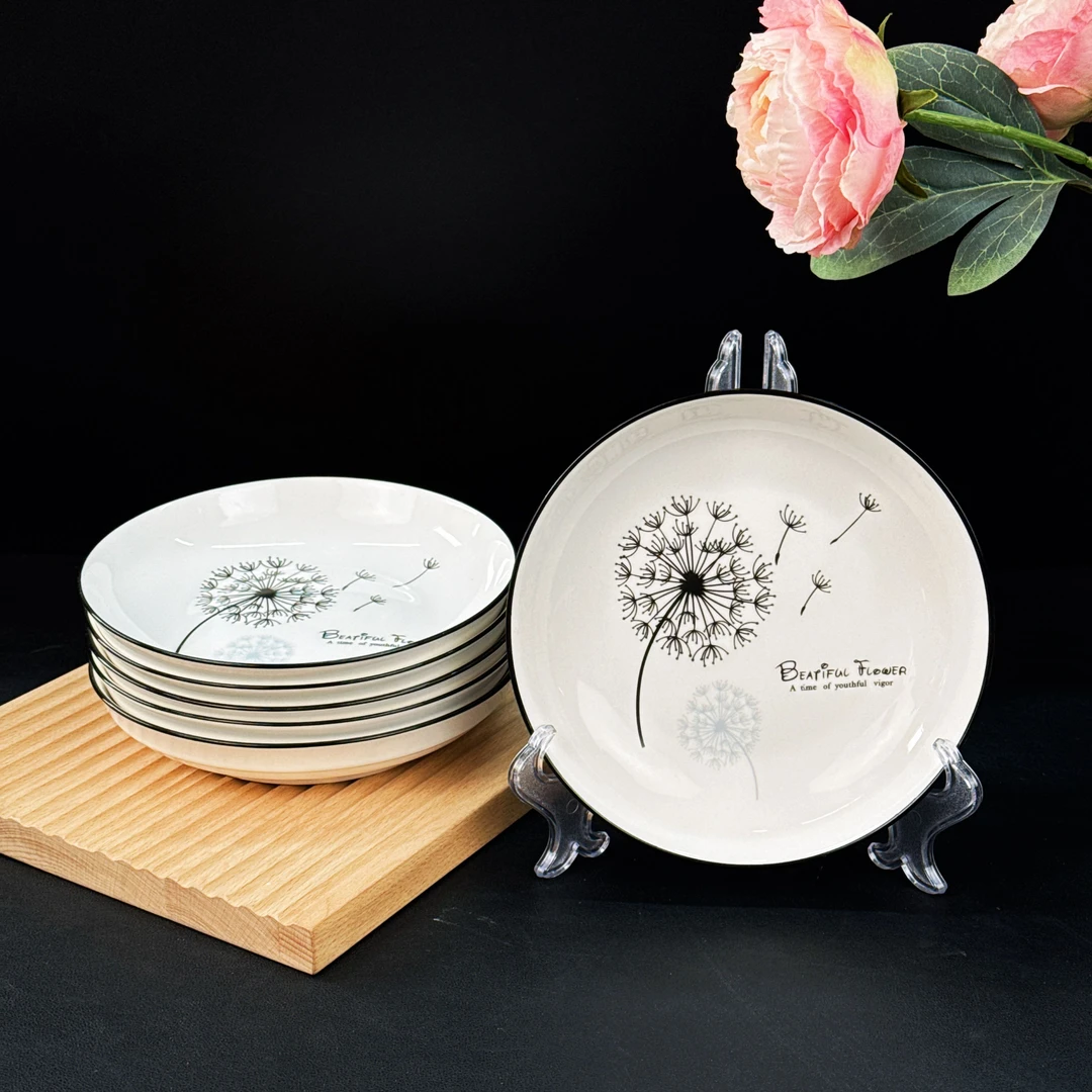 蒲公英8英寸圆盘5只装家用