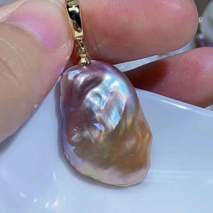 淡水珍珠未镶嵌颈饰