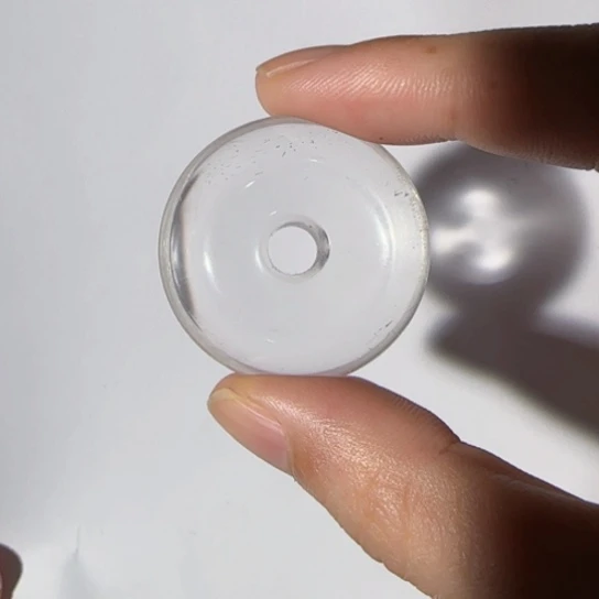 未镶嵌颈饰水晶白水晶平安扣