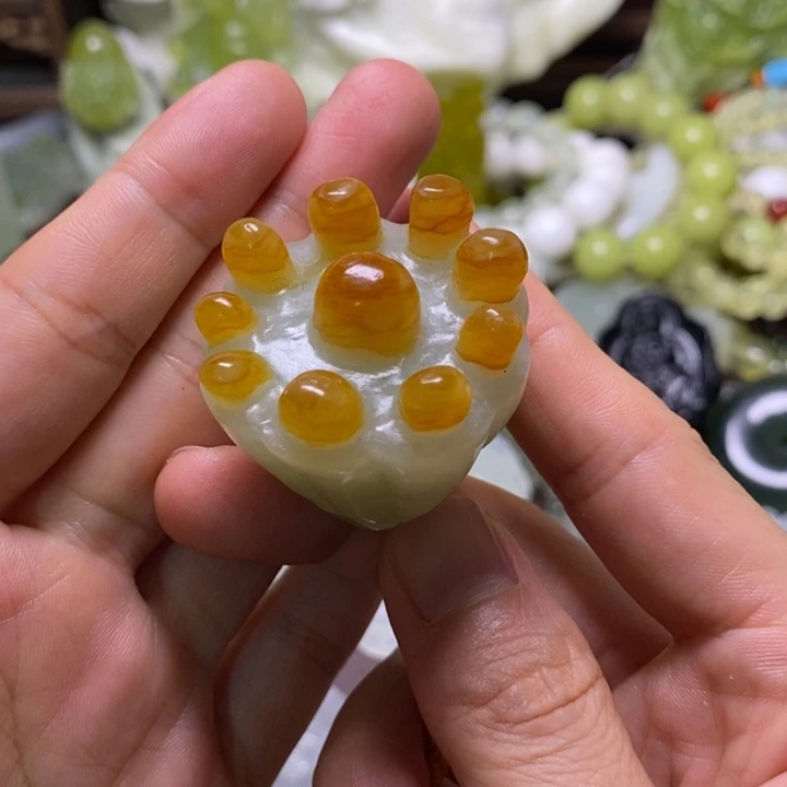 岫玉未镶嵌岫玉颈饰
