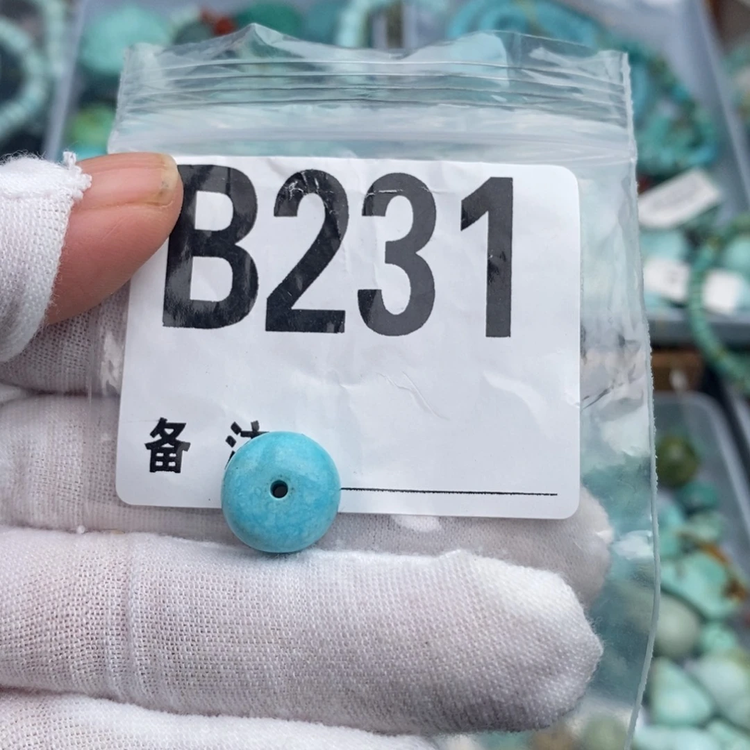 未镶嵌绿松石卡12墩子