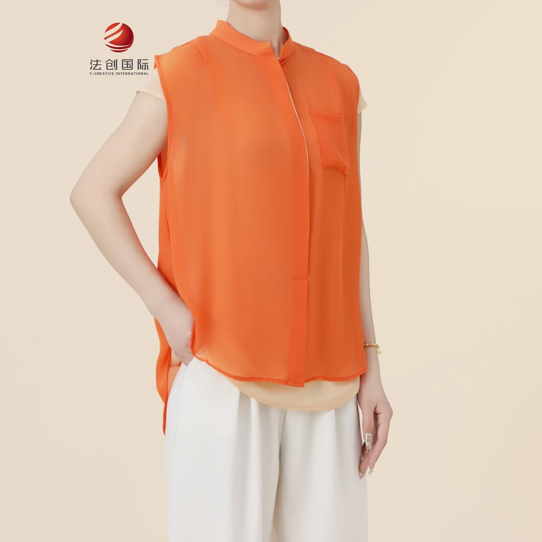 3006229气质时尚休闲百搭夏季宽松纯色衬衣