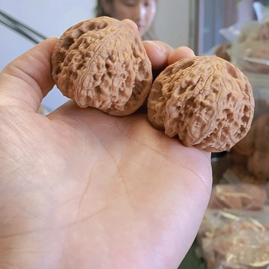 【闪购商品】把件文玩核桃46.5虎头王