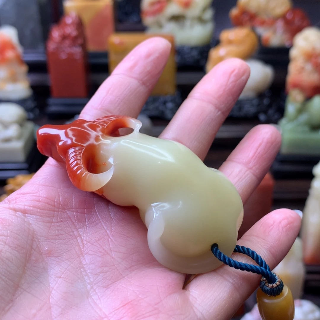 寿山石印石派****k寿山石芙蓉