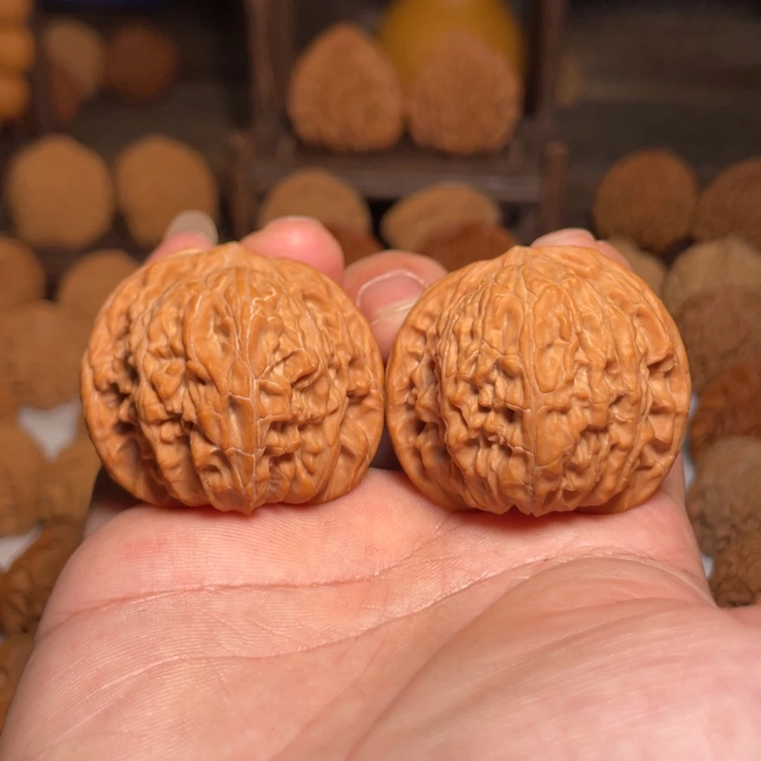 文玩核桃吊坠磨盘