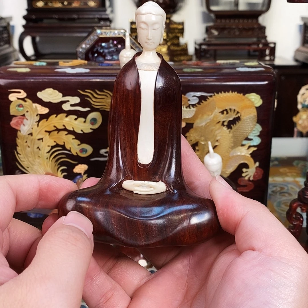 山***州紫檀木类成套家具小叶紫檀佛