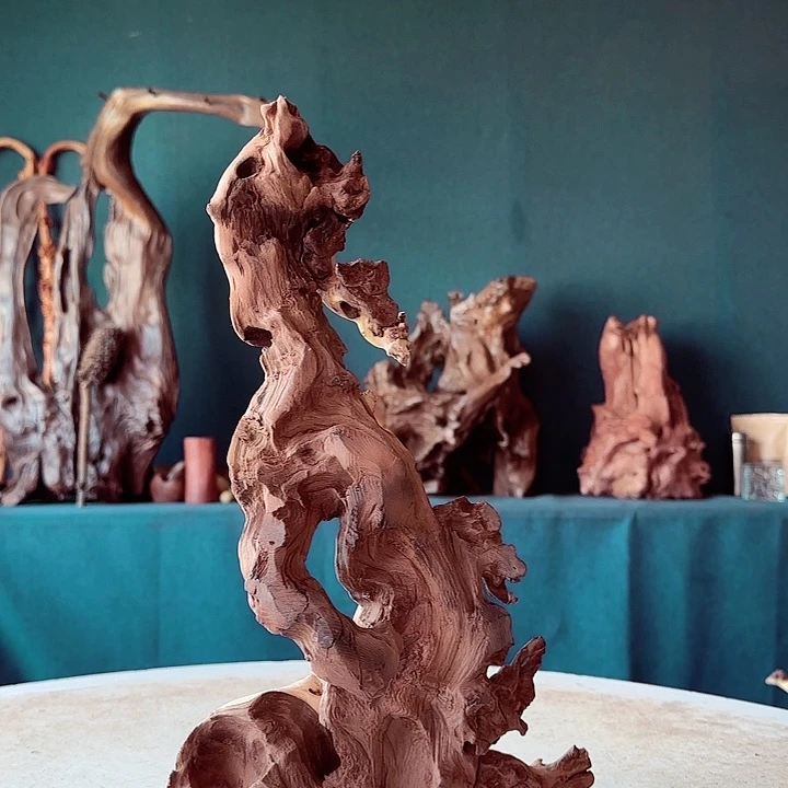 黑果木阿****珑758金丝红木羊蹄甲半成品