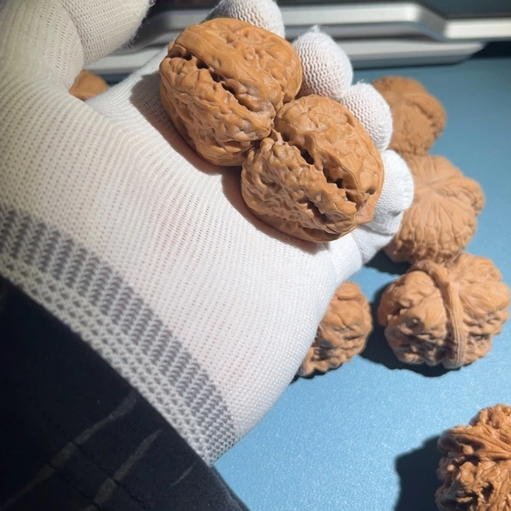 核桃把件蛤蟆头萬系