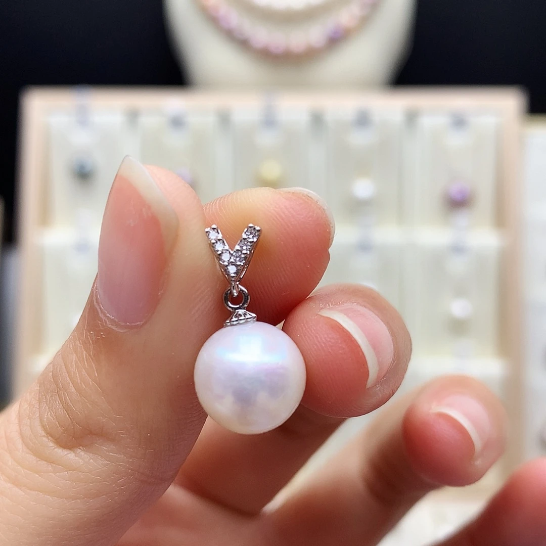 淡水珍珠合金颈饰