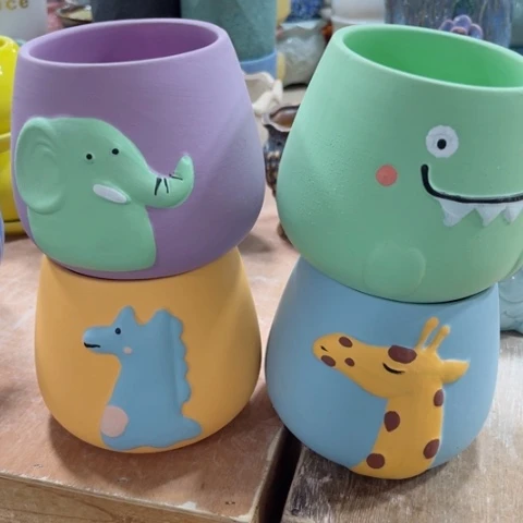 红陶口径不清楚问客服