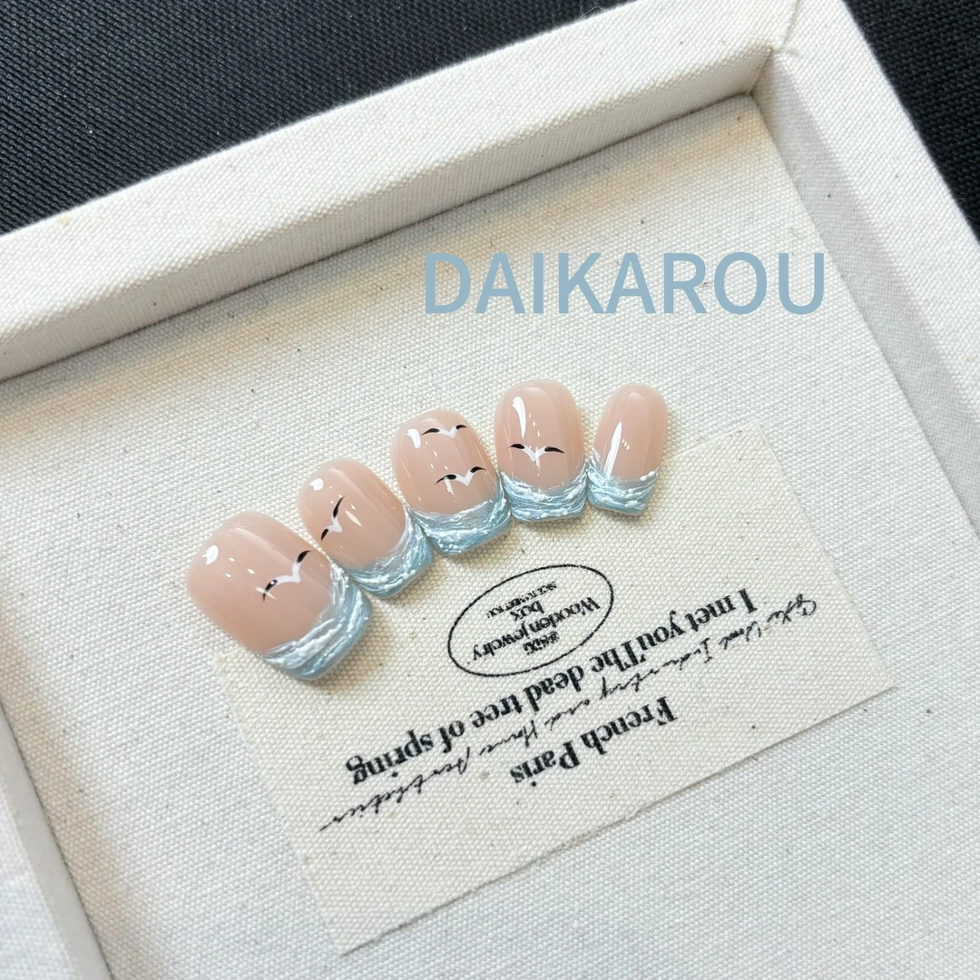 沙鸥翔集 黛卡柔  新甲型 此度 手工穿戴甲10片