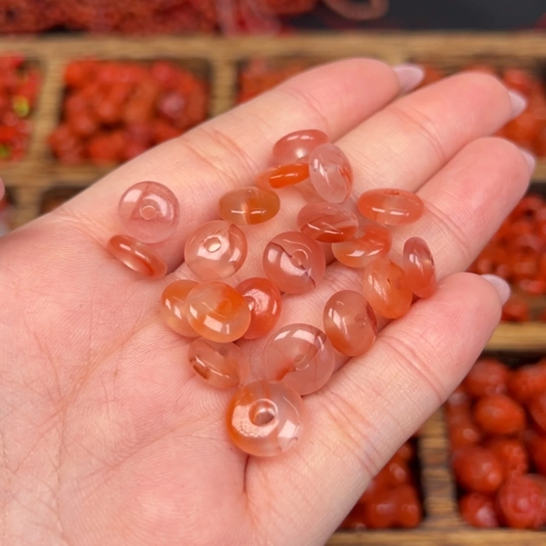 南红玛瑙未镶嵌吊坠(不含链)