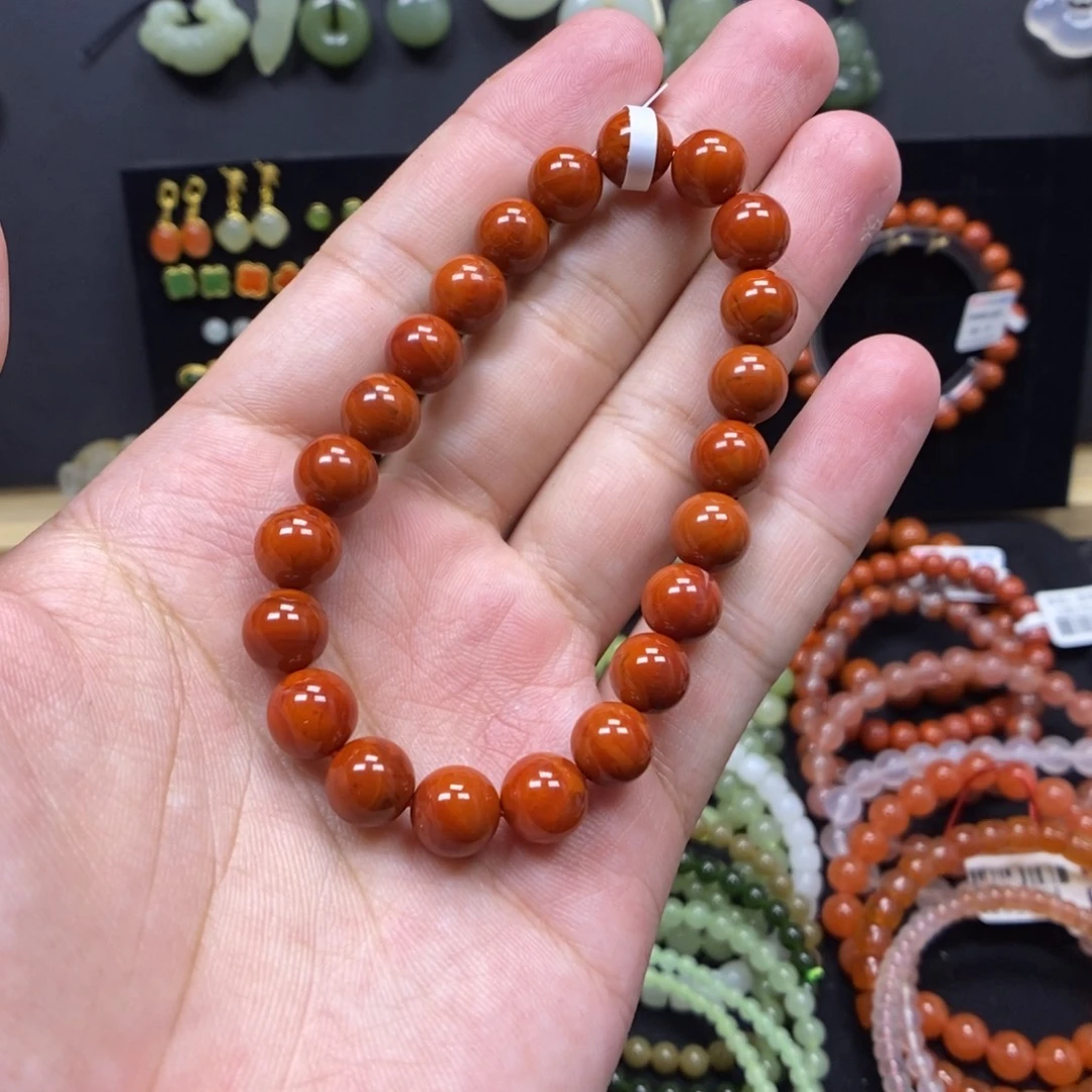 颈饰未镶嵌南红玛瑙