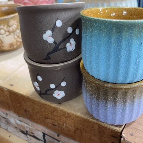 陶瓷满9元发货都是福利花盆