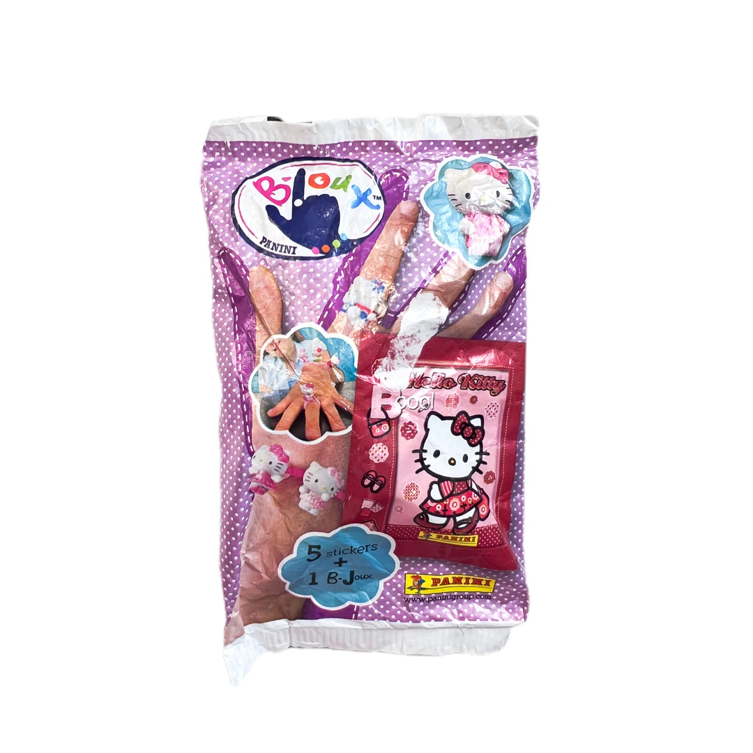 2011意大利Panini HelloKitty戒指手链DIY贴纸盲袋（代拆）