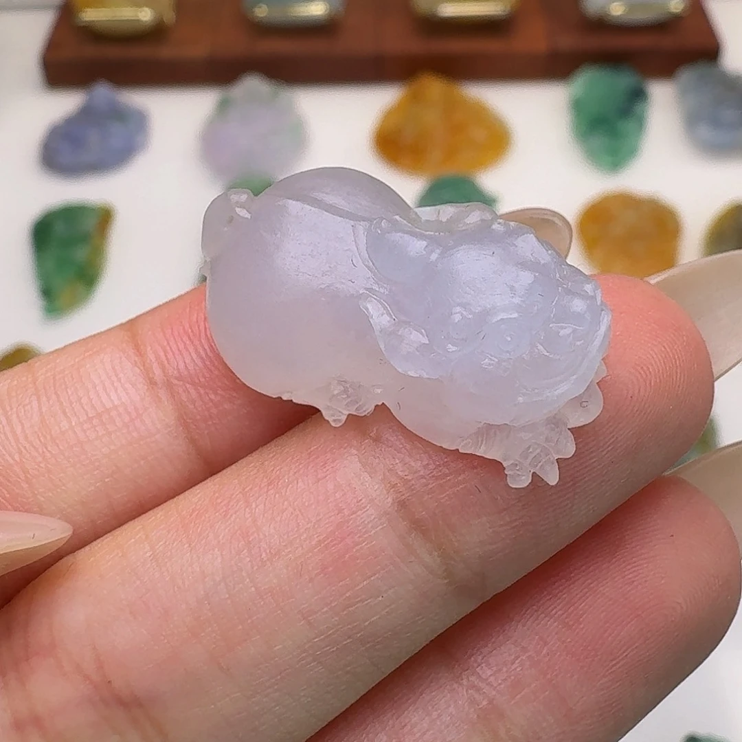 定制翡翠未镶嵌毛货